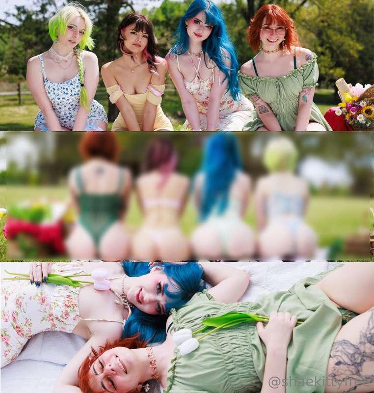 ***HD Sundress and Lingerie picnic photoshoot with BTS video..