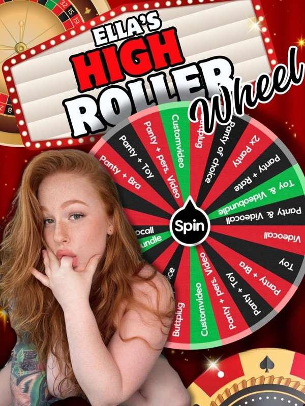 HIGH ROLLER WHEEL 🎡😳Worth up to $350 per spin!Win my highest..