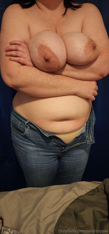 Got caught changing. What do you think?