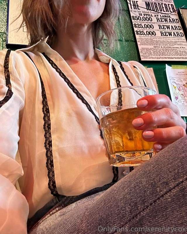 We ordered one more round then I think it’s time to head bac..