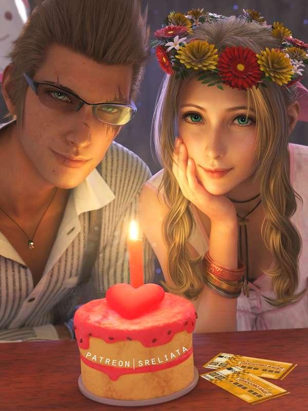 Happy Birthday Aerith & Ignis ♥ - 4K