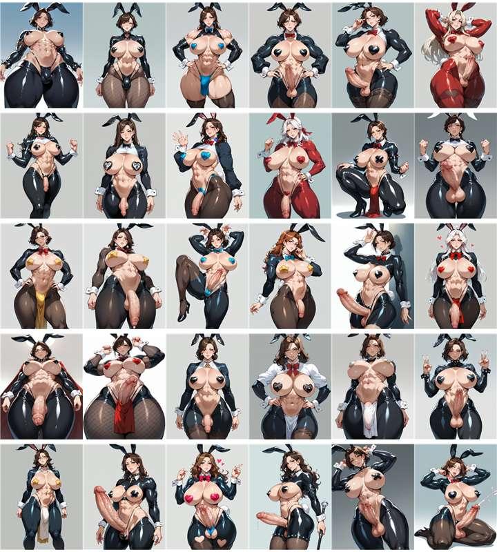 [PNG] Reverse Bunny Suits Hi-res / 逆バニー 高解像度版