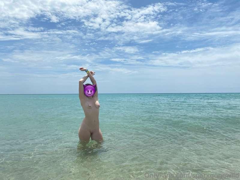 Playing in the water today!