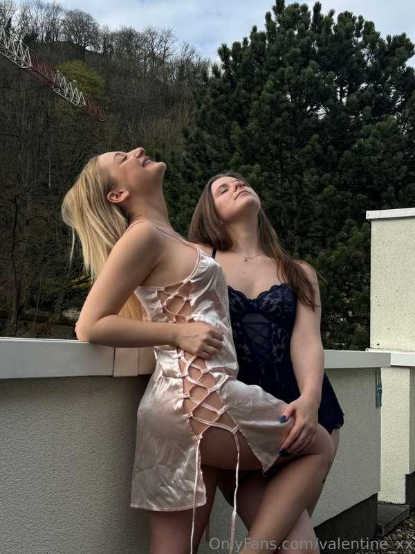 Look at our ass and boobs 🍑🍒