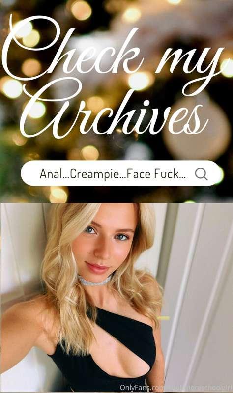 Check out my archives for ***ALL*** of my **Premium Videos**..