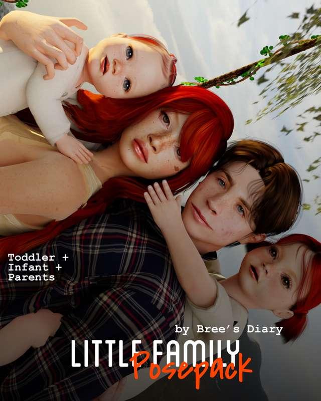 [BD] Little Family (FREE Posepack)