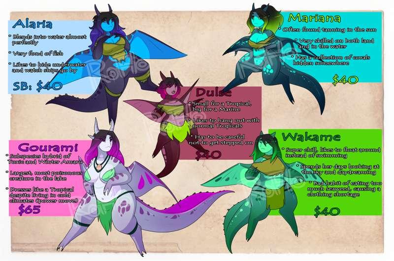 Marine Tropical Amaru - Hybrid Adoptables (Auction 4/10/24 at 11AM)