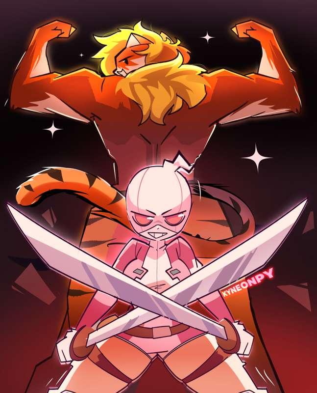 Gwenpool & Meowscles