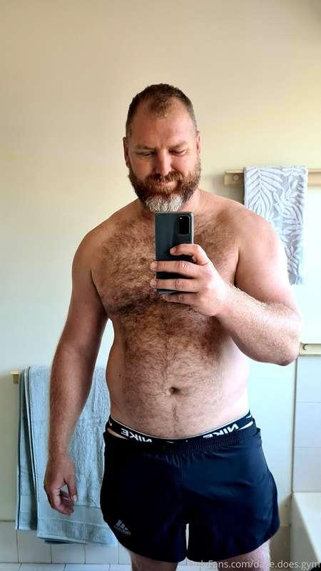 Back to it. Feeling bigger in a good way. Gotta get some ext..