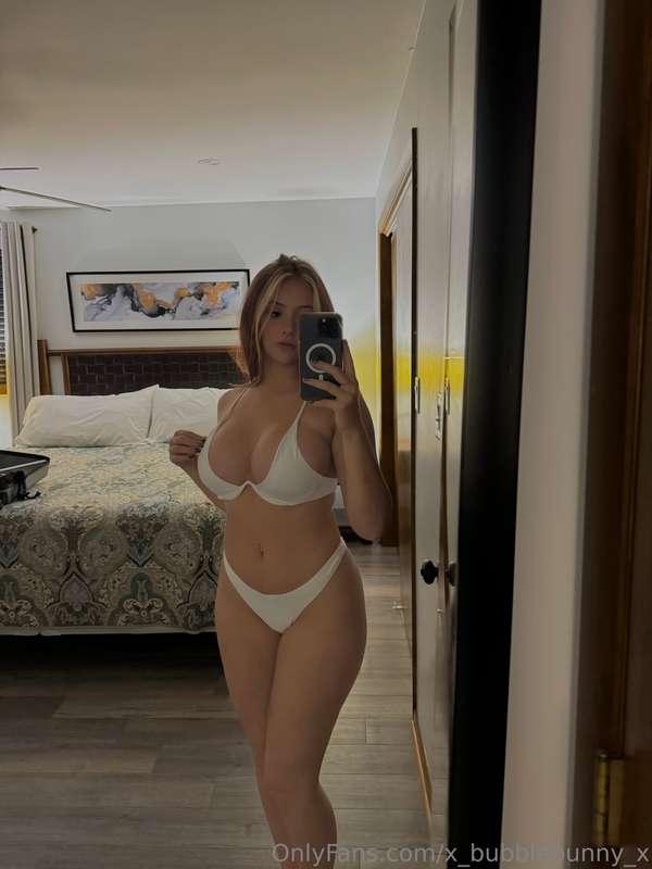 Love a white bikini