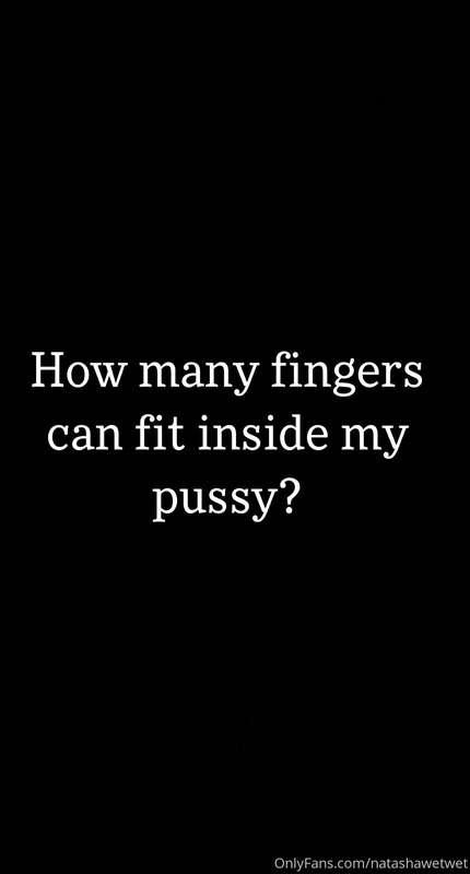 How many fingers can fit?