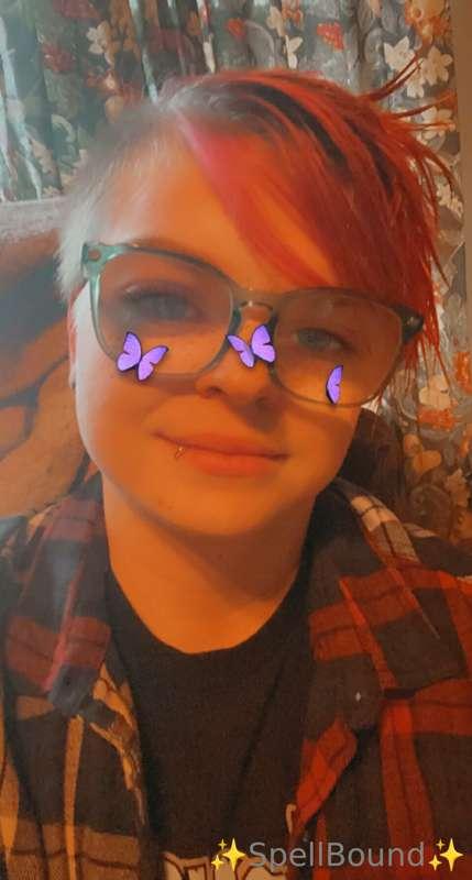 Hair is an absolute mess but I’ve got tiny blonde mustache h..