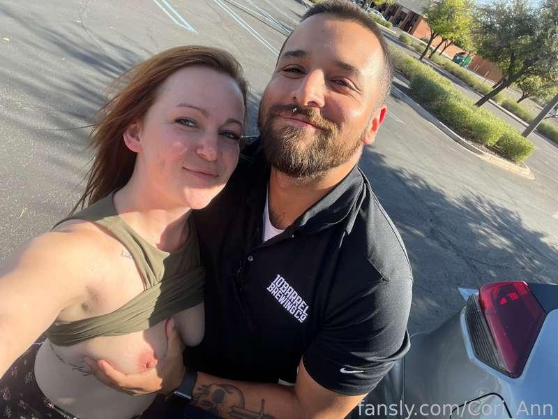 If you ever see me out in public make sure you ask for a picture like this hotties did!!!


#fyp #redhead #greeneyes #tits #naturalboobs #boobs #flashing #public #outdoor #nude #exhibitionist #nudeinpublic