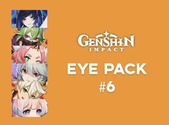 Genshin Impact Eye Pack #6