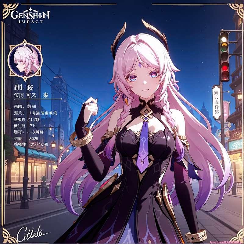 Citlali of Genshin Impact Sexy Poses [Gen 2.5]