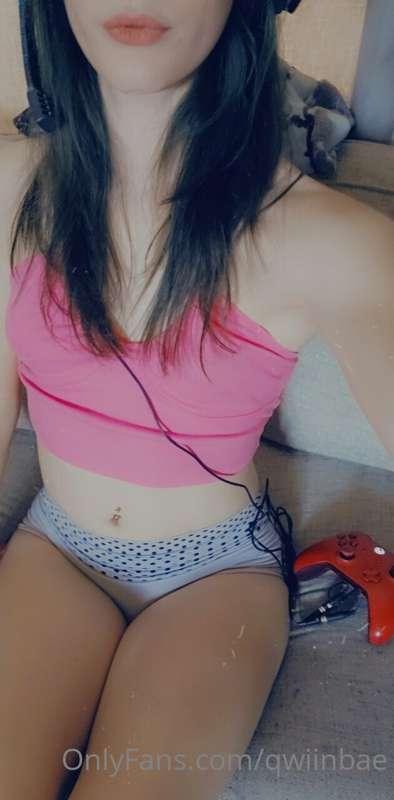 Just a fun day in my undies, playing video games :) would yo..