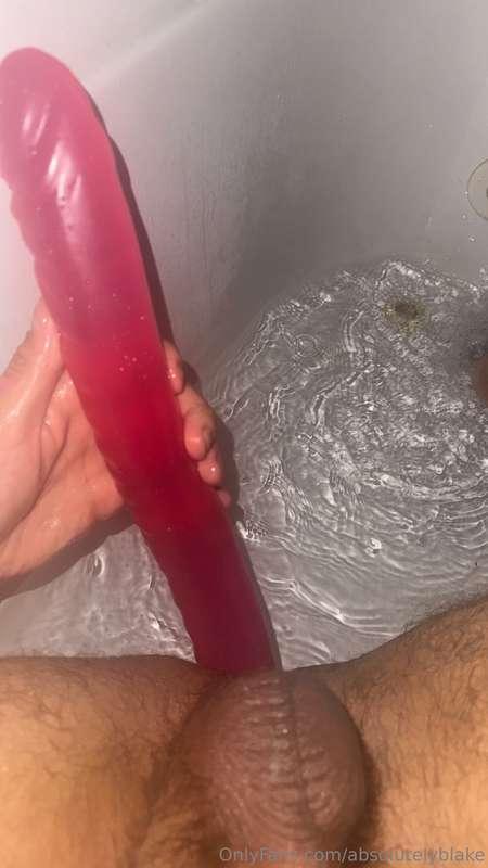 Decided to see if I could still fit this massive double side..