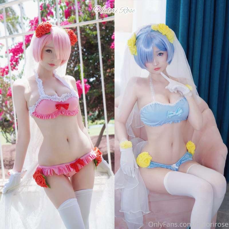 Rem/Ram bikini brides coming soon + Rem progress from differ..