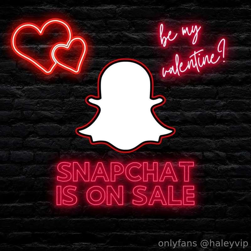 𝐕𝐀𝐋𝐄𝐍𝐓𝐈𝐍𝐄'𝐒 𝐃𝐀𝐘 𝐒𝐍𝐀𝐏 𝐃𝐄𝐀𝐋 👻💕First fan to tip $20 gets my lif..