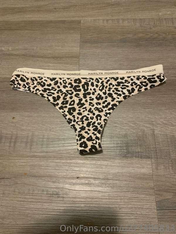 Leopard Print Panties For sale