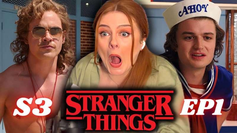 Stranger Things 3x1 PATREON FULL LENGTH REACTION!!!