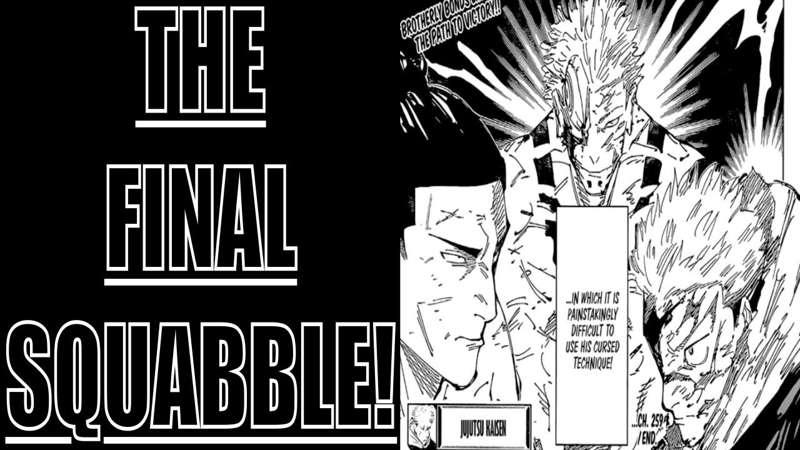 Jujutsu Kaisen Chapter 259 Live Reaction : TODO IS BACK, CHOSO IS PACKED, ITADORI ON THE ATTACK!