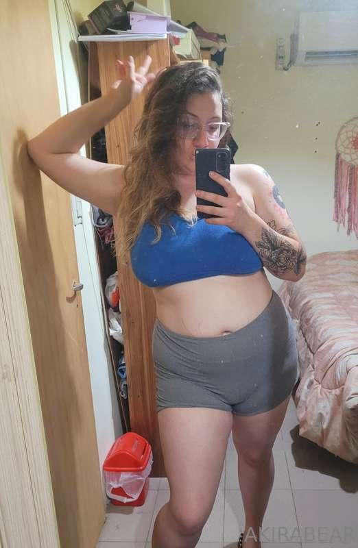 A little sweat never hurts 🥵.