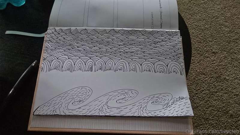 Day 3 of no powerSaving my battery, but I ended up drawing a..