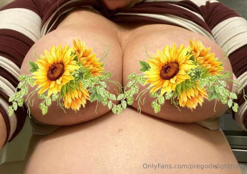 My big pregnant tits 😊
