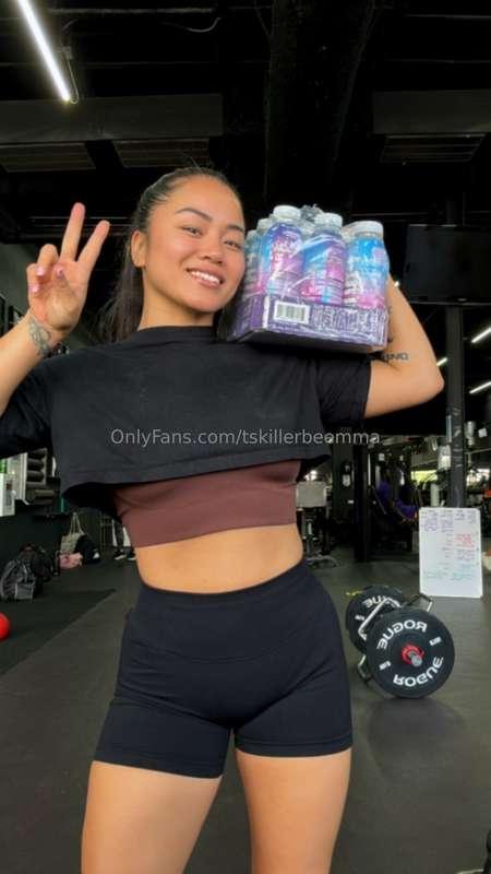 That post-workout high hits different ✌🏻