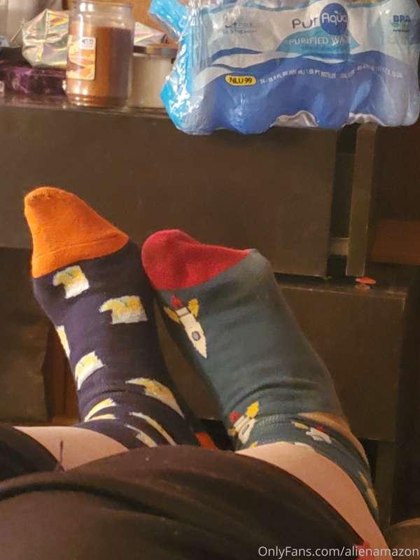 Mismatched socks are my favourite!