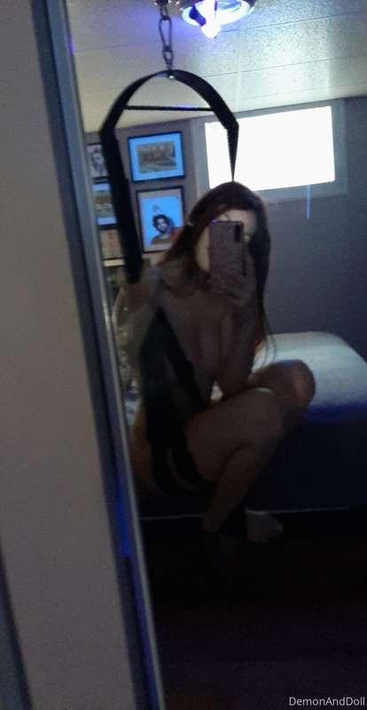 Little throwback, waiting in the basement for you to come ho..
