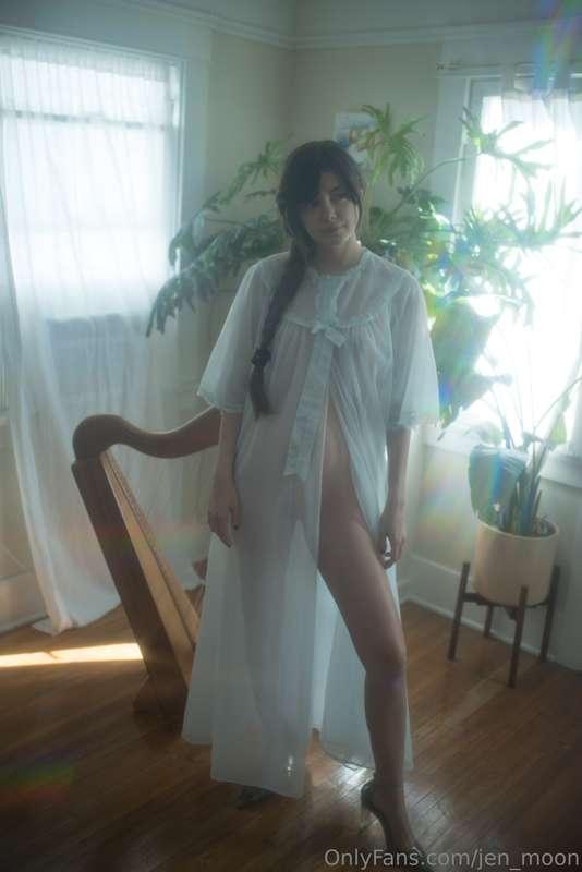 Do you like my long sheer nightgown?