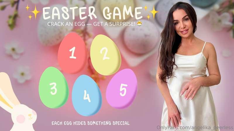 🐣EASTER GAME🐣Crack an egg, get a surprise! 🐰I’ve got 5 Easte..