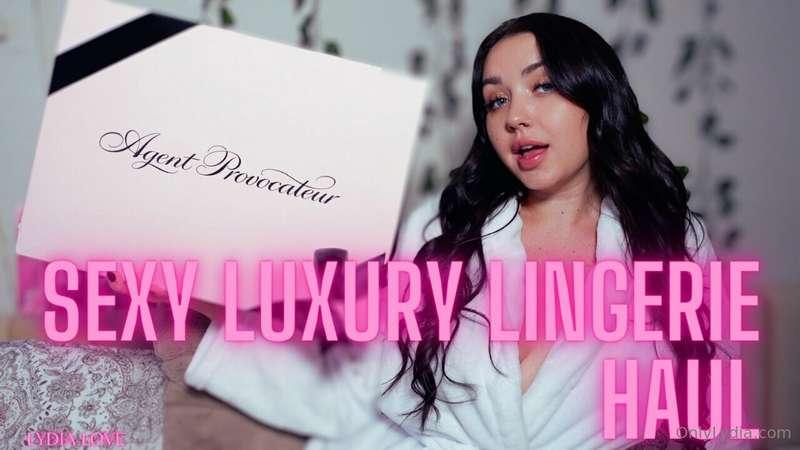 💗 luxury lingerie try-on haul 💗 I posted a SFW version of th..