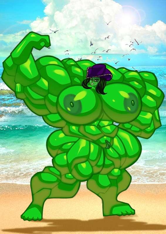 Nico Robin 5 She-Hulk version