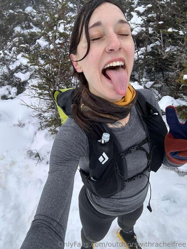 Ready for my summit facial! 