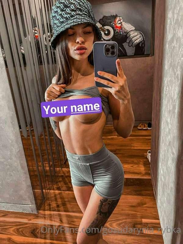 😈 SEND ME 30$ AND GET A PHOTO WITH YOUR NAME WRITTEN ON MY C..