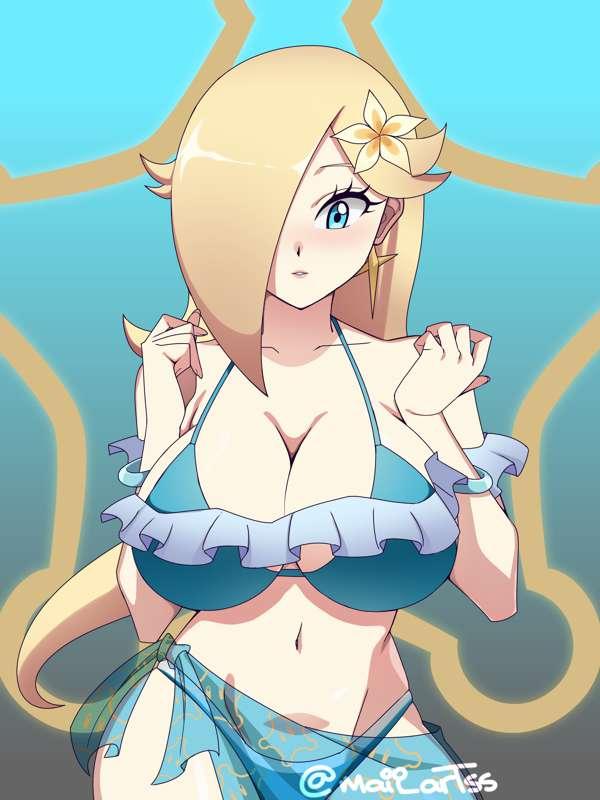 Rosalina with a cute Bikini :3