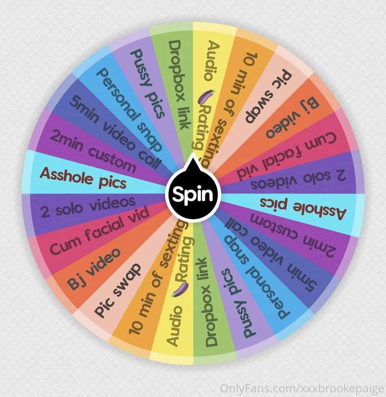 🚨EVERY TIP WINS SOMETHING 🚨 $3 = 1 spin  $5 = 2 spins $7 = 3..