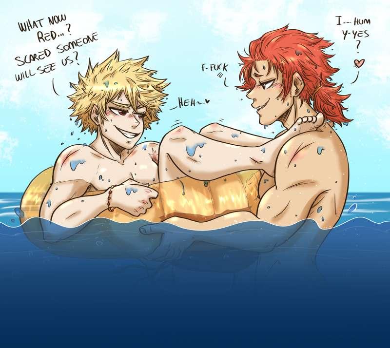 KiriBaku Month nsfw_Day2 Public Sex