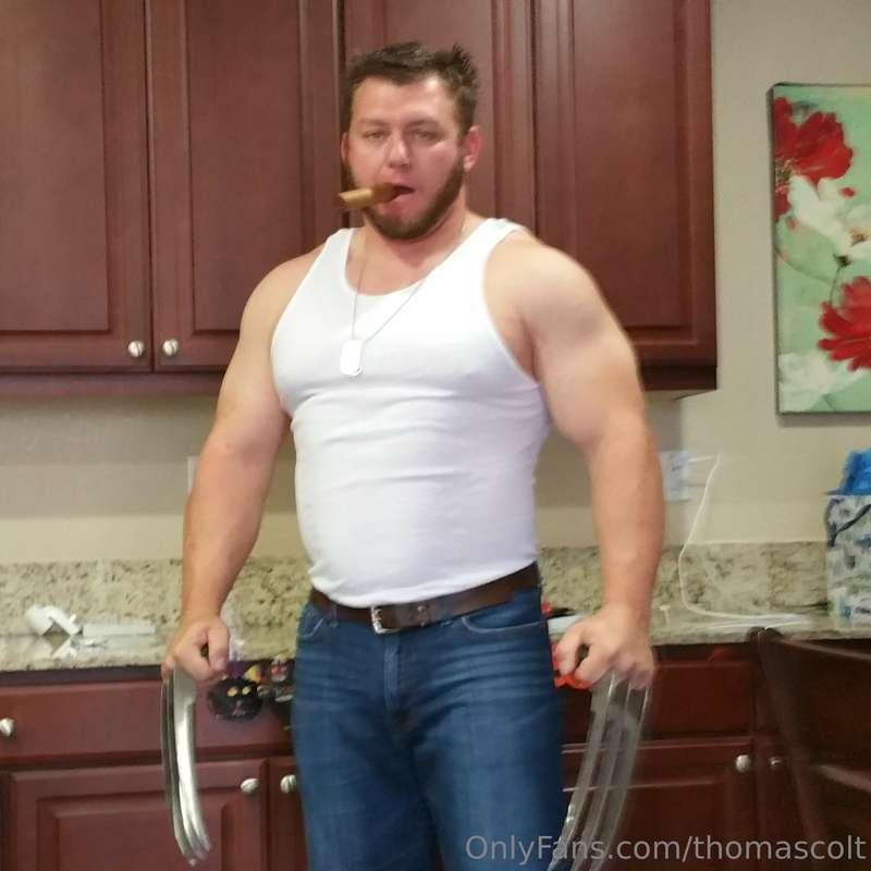 When people ask me, "were you always this big?"Or, "you take..