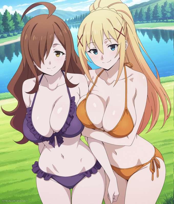 Darkness + Wiz | KonoSuba - God's Blessing on this Wonderful World!