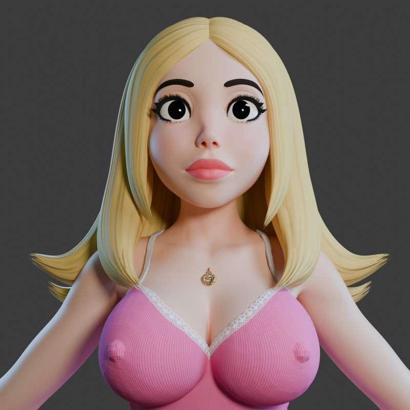 WIP: Francine on Blender