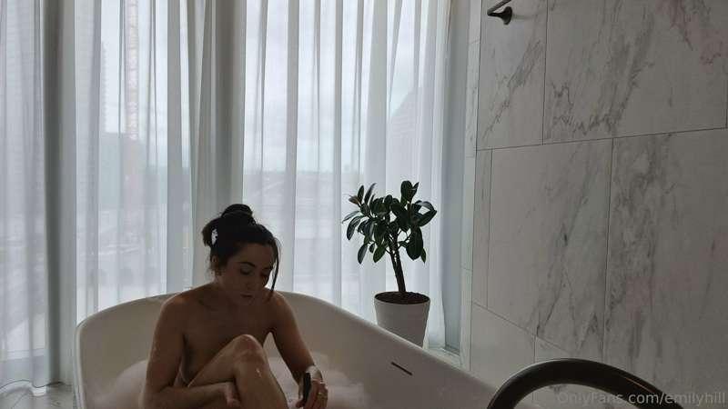 POV you walk in on me while I'm in the bath