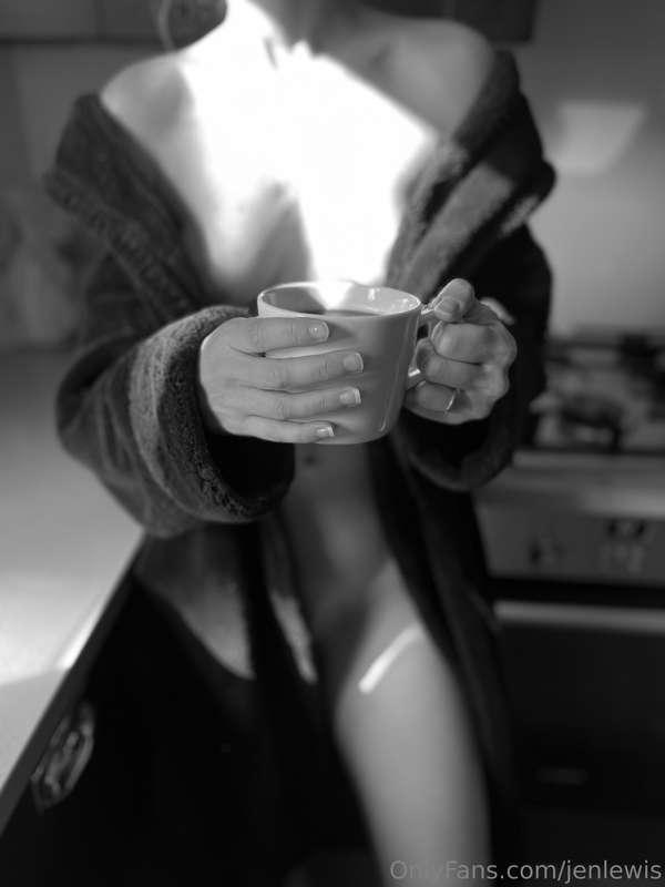 I'll take my coffee black and my photos in black and white, ..