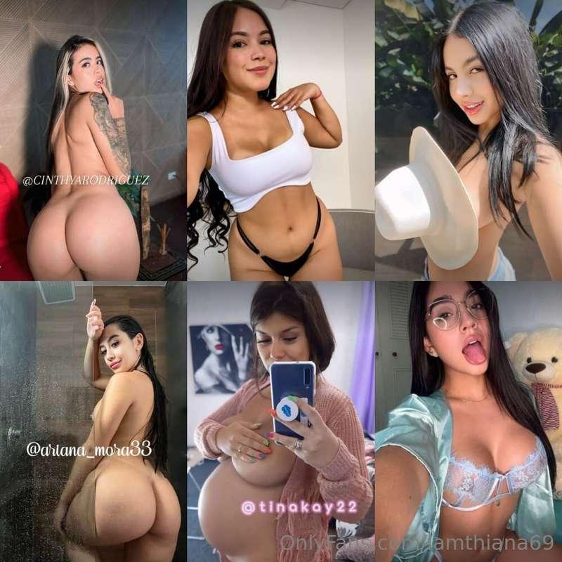✨🍑 @CINTHYARODRIGUEZ 🍑✨👅💦 @LIA_NOVA 👅💦💦❤️ @REBECCA_MONTANA ❤..