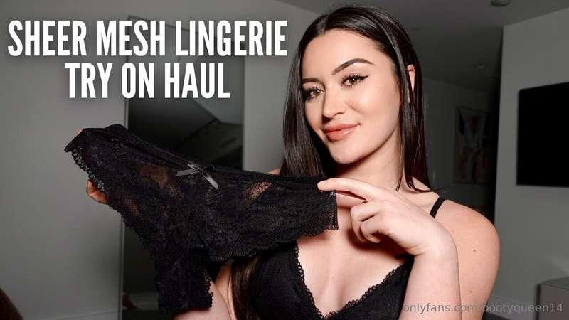 NEW lingerie uncensored haul! enjoyevery 19.99 tip gets the ..