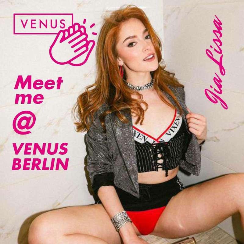 I'm going to Berlin for the Venus Berlin festival😎