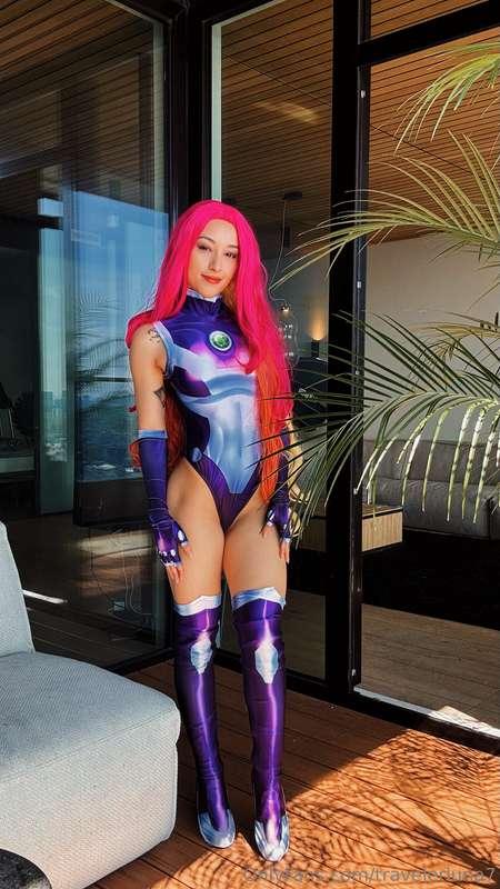 ***STARFIRE TEENTITANS COSPLAY VIDEO*** This character was o..